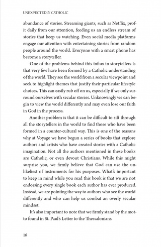 Unexpectedly Catholic: Seeds of the Gospel in 20 Popular Stories
