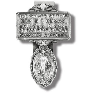 Mirac Visor Clip with Owner Prayer 3-Pack