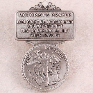 St. Michael Visor Clip Carded