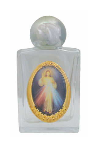 Divine Mercy Holy Water Bottle 1.75x2.25"
