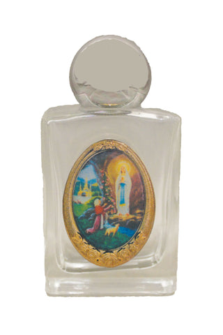 Our Lady of Lourdes Holy Water Bottle 1.75x2.25"