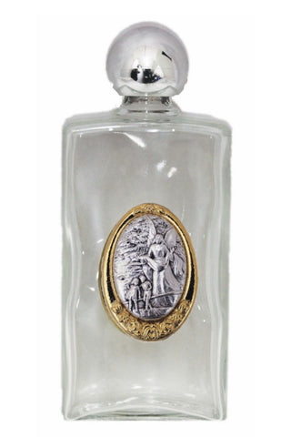 Guardian Angel Large Holy Water Bottle 2x5"