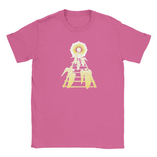 Monstrance with Adoring Angels T-Shirt - view 2
