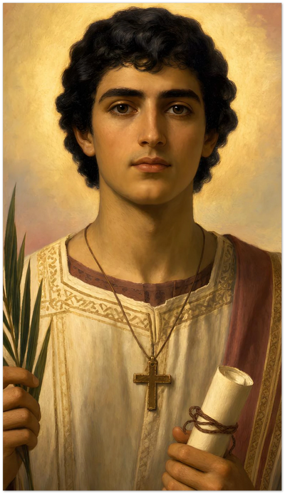 St. Romanus of Antioch Holy Cards