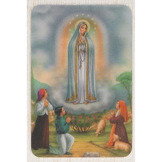 Bulk Lady of Fatima - Holographic 3D Cards