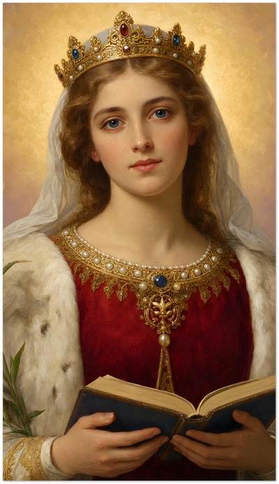 St. Hedwig of Poland Holy Cards