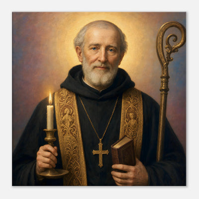 St. Odilo of Cluny - Devotional Canvas