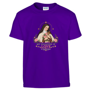 St. Thérèse 'My Vocation Is Love' Kids T-Shirt - view 9