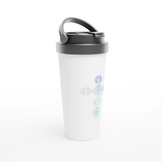 St. Benedict Medal Blue Travel Mug - view 2