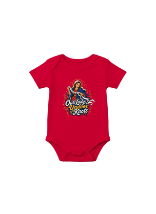 Our Lady Undoer of Knots Baby Onesie - view 3