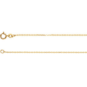 16-inch Spring Ring - 14K Yellow Gold
