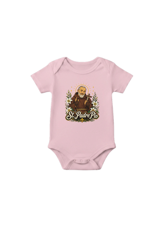 St. Padre Pio Baby Onesie - view 6