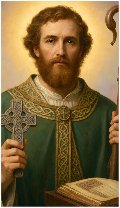 St. Ciarán of Saigir Holy Cards