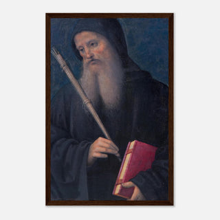 St. Benedict Portrait Framed Print - view 20