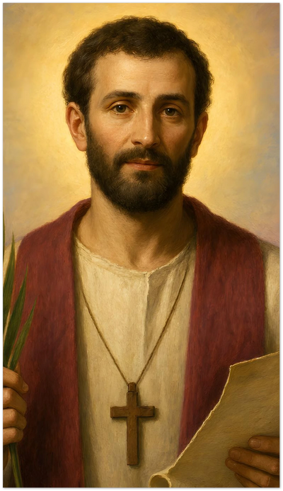 St. Valerian of Tournus Holy Cards