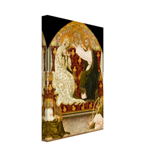 Coronation of the Virgin Canvas Print - view 4