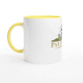 'Pax et Bonum' Cross Color Mug - view 7