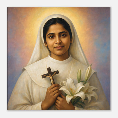 St. Alphonsa of the Immaculate Conception - Devotional Canvas
