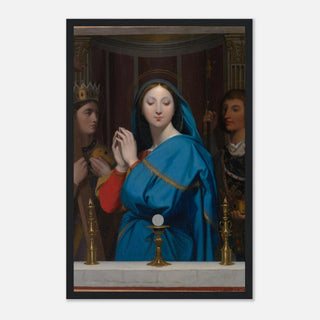 Our Lady of Sorrows Blue Framed Print - view 22