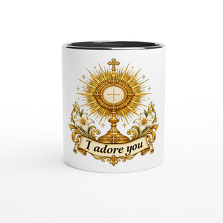 'I Adore You' Eucharist Color Mug - view 4