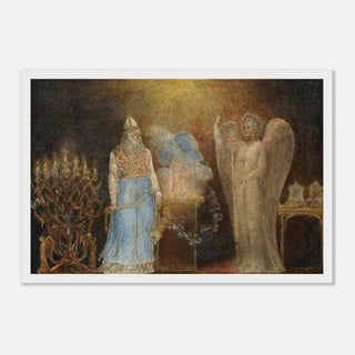Angel Appearing to Zechariah Framed Print - view 2