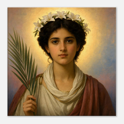 St. Balbina - Devotional Canvas