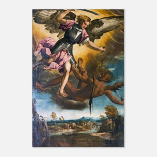 St. Michael the Archangel Victory Canvas Print - view 6