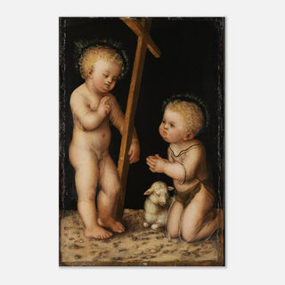 Christ Child and Infant St. John Canvas Print - view 6