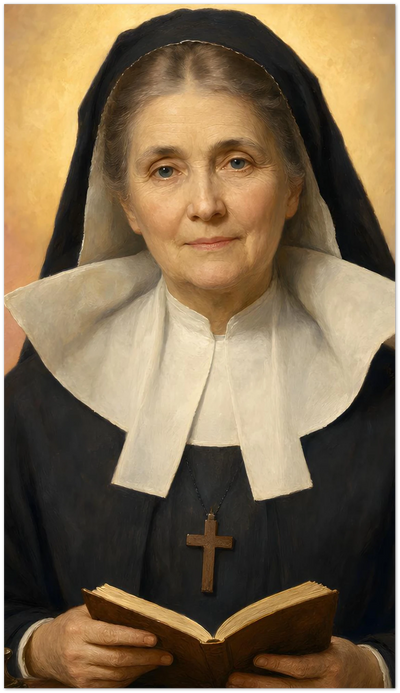 St. Marie of the Incarnation Holy Cards