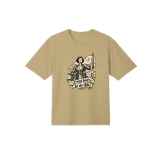 St. Joan of Arc 'Born to Do This' Heavyweight T-Shirt - view 5
