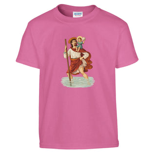 St. Christopher and Child Kids T-Shirt - view 8
