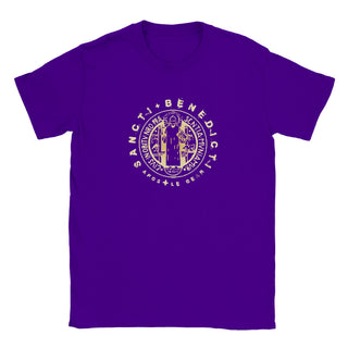 Vintage St. Benedict Medal Classic T-Shirt - view 8