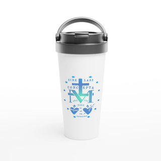 Miraculous Medal Celestial Travel Mug