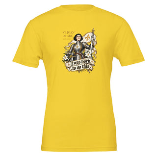 St. Joan of Arc 'I Was Born to Do This' T-Shirt - view 4