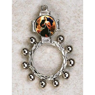 Bulk Lady of the Knots Finger Rosary. Silver Tone