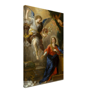 Baroque Annunciation Canvas Print - view 5