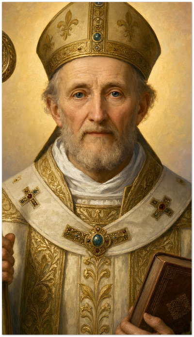 St. Hugh of Grenoble Holy Cards