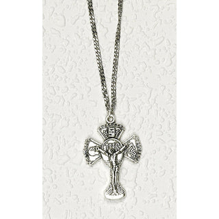 First Communion Crucifix With Chain - Pack of 3
