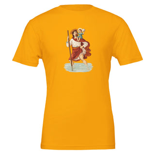 St. Christopher Carrying Christ Child T-Shirt - view 5