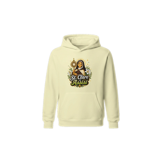 St. Clare of Assisi Kids Pullover Hoodie