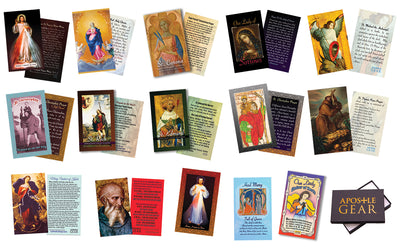 Catholic Prayer Card Set - 30 Holy Cards