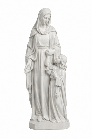 St. Anne and Child Statue - 59-inch