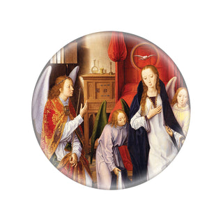 Annunciation Glass Magnet
