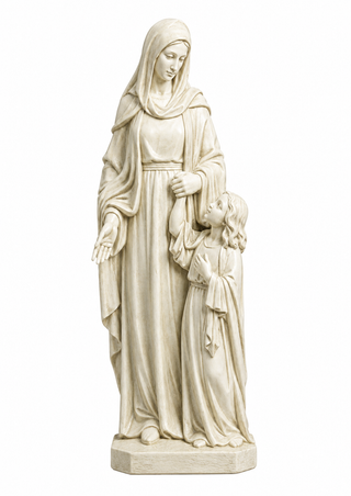 St. Anne and Child Statue - 59-inch