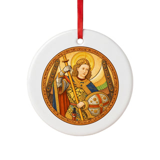 St. Michael the Archangel Icon Ceramic Ornament