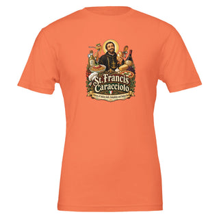 St. Francis Caracciolo Italian Food T-Shirt - view 3