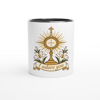 Eucharistic 'I Adore You' Color Mug - view 4