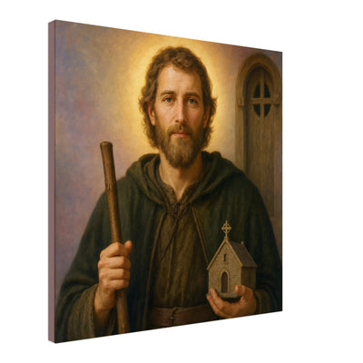 St. Baglan - Devotional Canvas