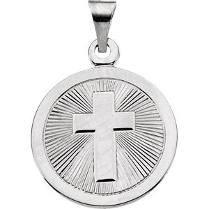 Sterling Silver 19 MM Confirmation Medal