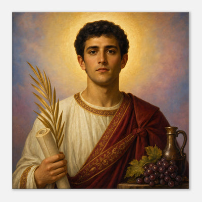 St. Vincent of Saragossa - Devotional Canvas
